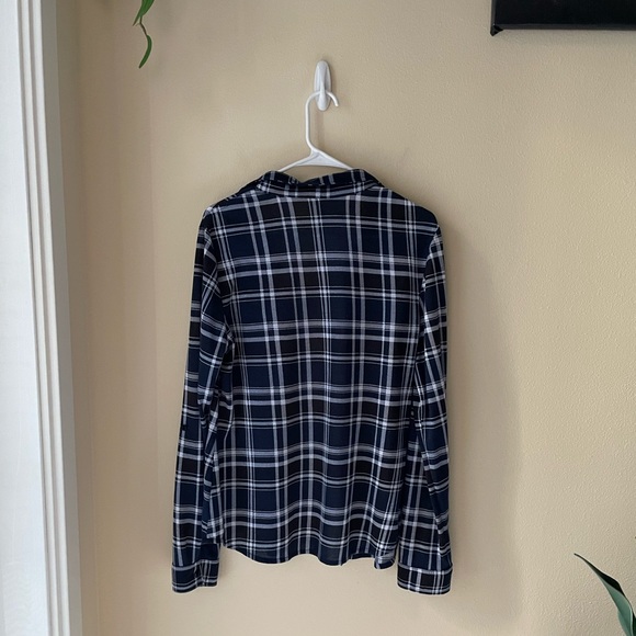 Blue Plaid Flannel - Picture 2 of 5